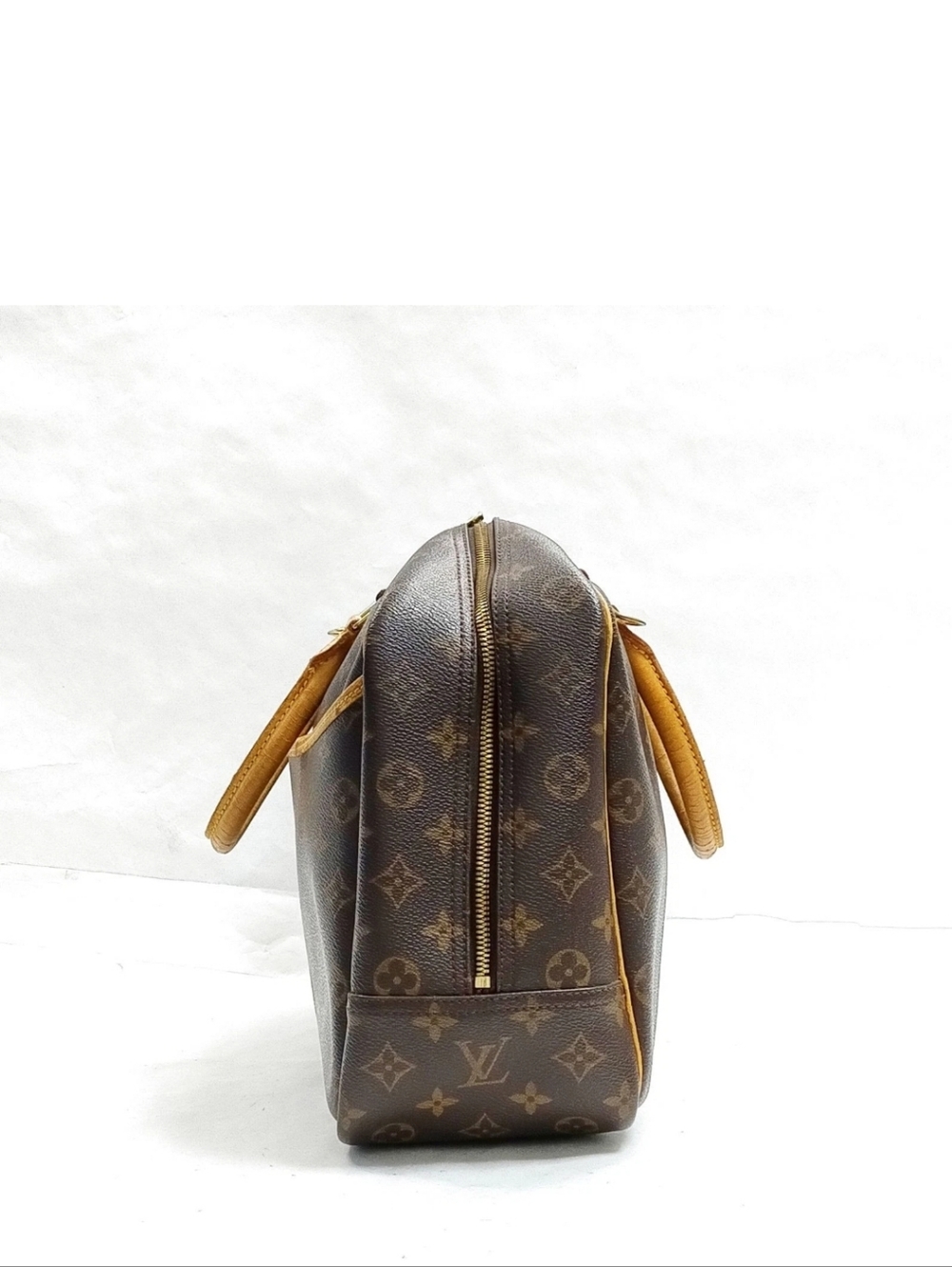 Louis Vuitton Deauville Brown Monogram Handbag- AUTHENTIC - Picture 4 of 11